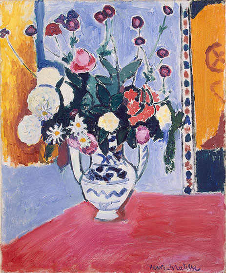 Bouquet (Vase with Two Handles), 1907 | Matisse | Gemälde Reproduktion