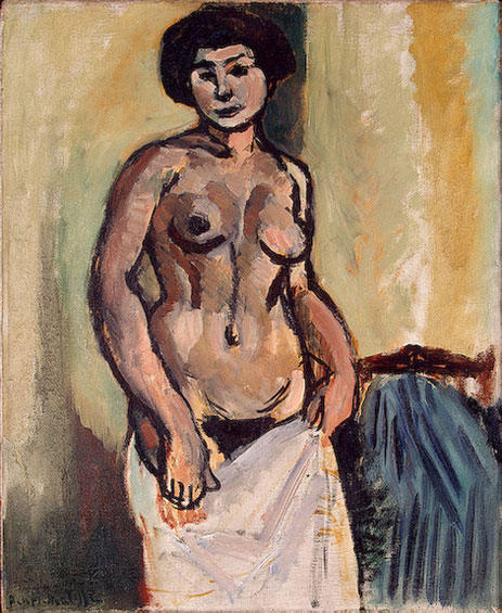 Nude Study, 1908 | Matisse | Gemälde Reproduktion