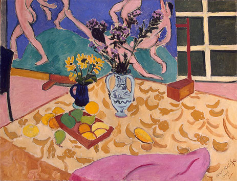 Still Life with The Dance, 1909 by Matisse | Painting Reproduction
