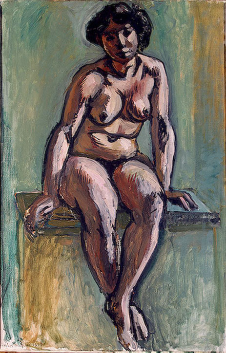 Seated Woman, 1908 | Matisse | Gemälde Reproduktion