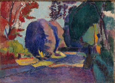 Die Gärten von Luxemburg, c.1901 | Matisse