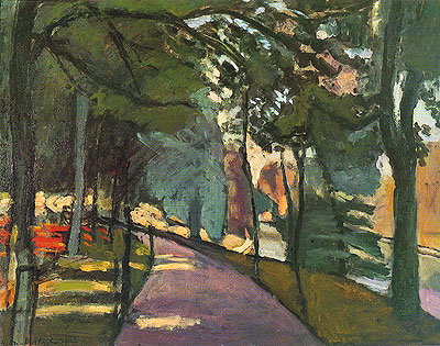 Bois de Boulogne, 1902 | Matisse | Gemälde Reproduktion