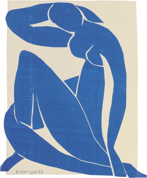 Blauer Akt II, 1952 | Matisse | Gemälde Reproduktion