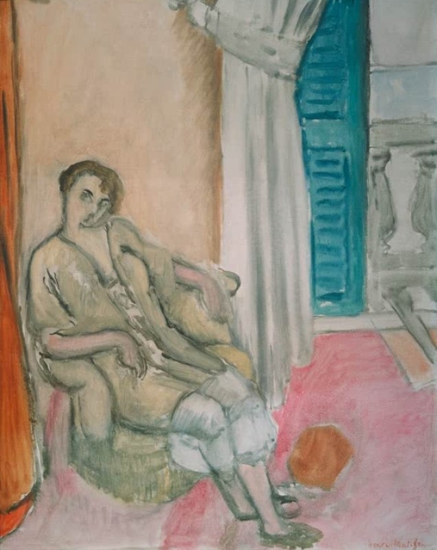 Matisse | Sitting Woman at the Open Window, 1919 Sitting Woman at the Open Window, 1919 | Matisse