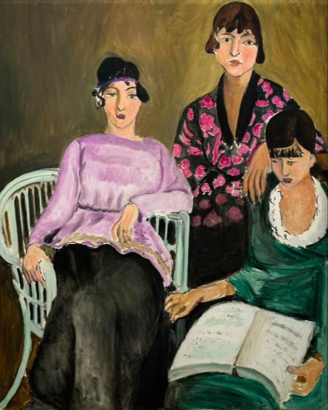 The Three Sisters, 1917 | Matisse