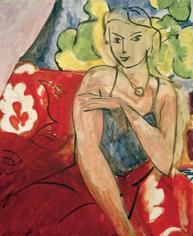 Matisse | Seated Young Girl (The Doe), 1936 Seated Young Girl (The Doe), 1936 | Matisse