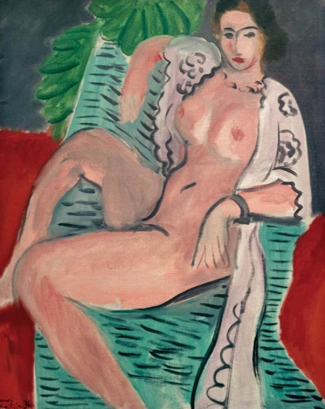 Draped Nude, 1936 | Matisse