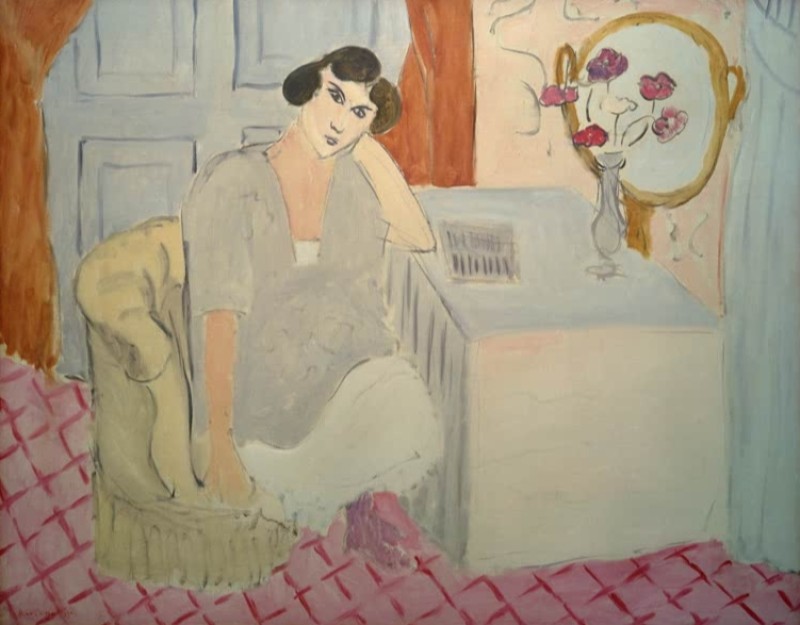 The Distracted Reader, 1919 | Matisse