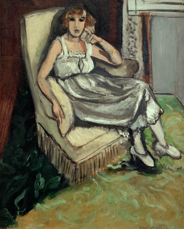 Woman in an Armchair, c.1917 | Matisse