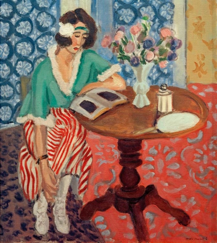 Woman at a Table Reading, 1921 | Matisse
