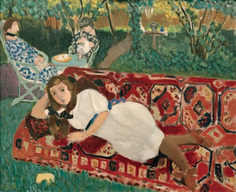 Young Girls in the Garden, 1919 | Matisse