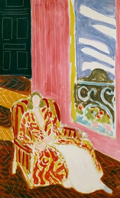 Woman By The Window, Or The Black Door, 1942 | Matisse