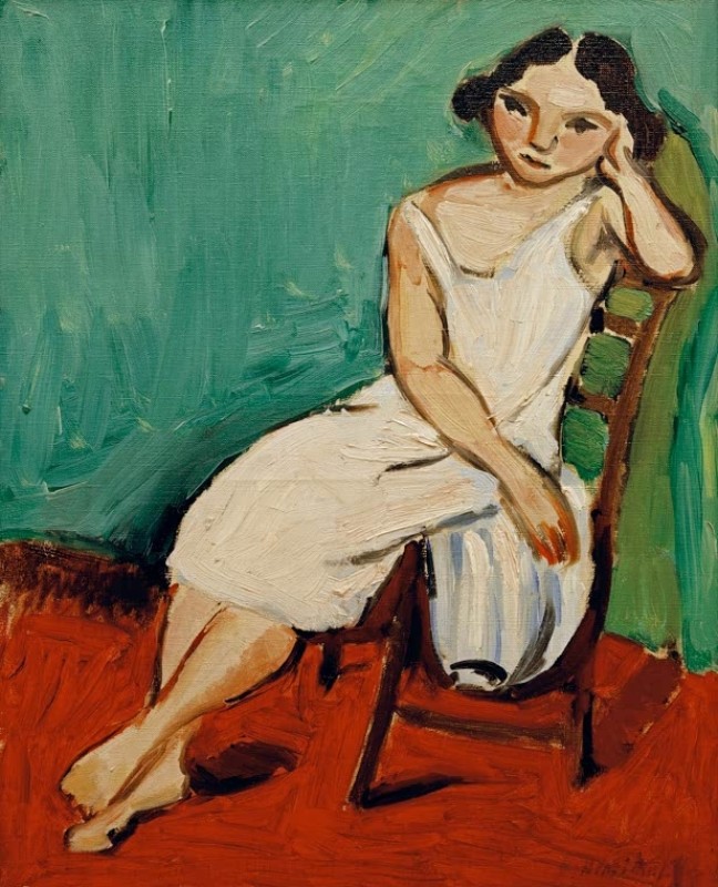 Girl Seated, c.1909 | Matisse
