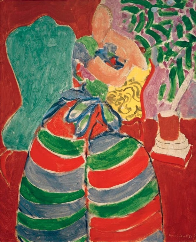 Matisse | The Striped Dress, 1938 The Striped Dress, 1938 | Matisse