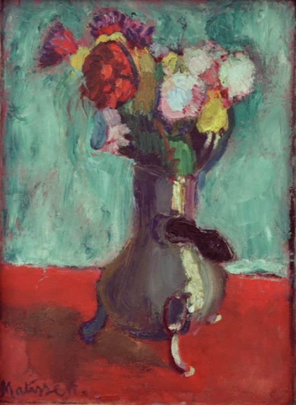 Matisse | Bouquet of Flowers in a Cocoa Pitcher, 1902 Bouquet of Flowers in a Cocoa Pitcher, 1902 | Matisse