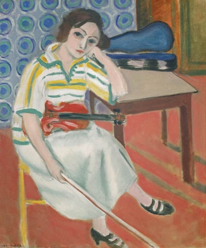 Matisse | Woman with Violin, c.1921 Woman with Violin, c.1921 | Matisse