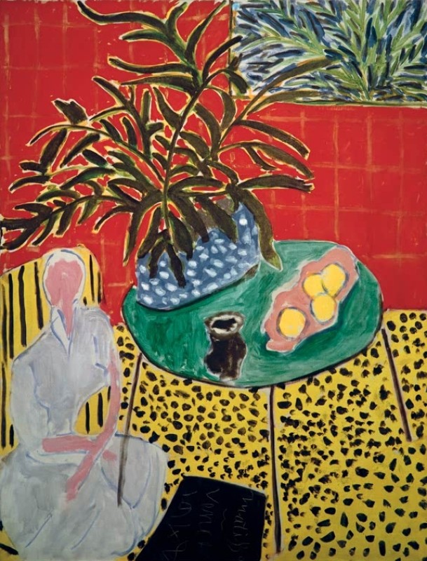 Matisse | Interior With Black Fern, 1948 Interior With Black Fern, 1948 | Matisse