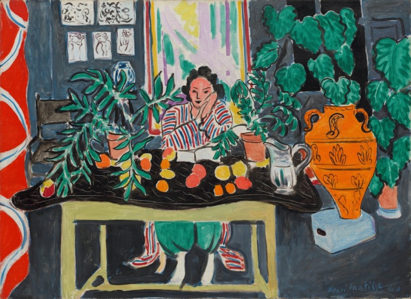 Interior with an Etruscan Vase, 1940 | Matisse