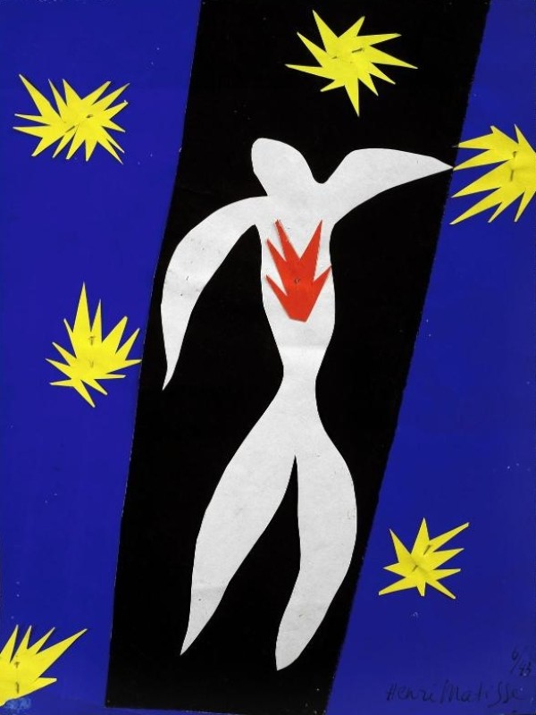 The Fall Of Icarus, 1943 | Matisse
