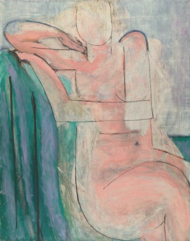 Pink Seated Nude, 1935-1936 | Matisse