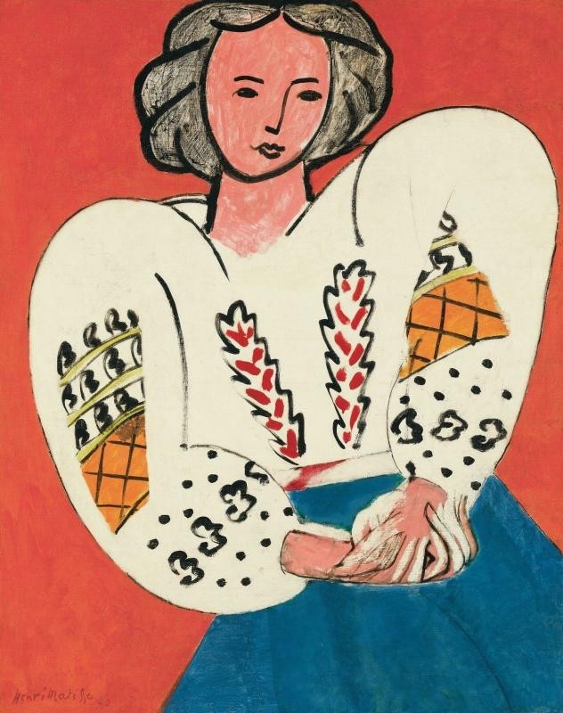 The Romanian Blouse, 1940 | Matisse