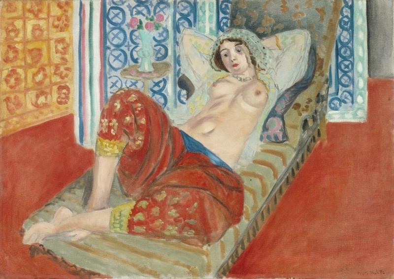 Odalisque in Red Pants, 1921 | Matisse