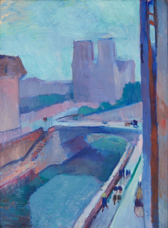 A Glimpse of Notre Dame in the Late Afternoon, 1902 | Matisse