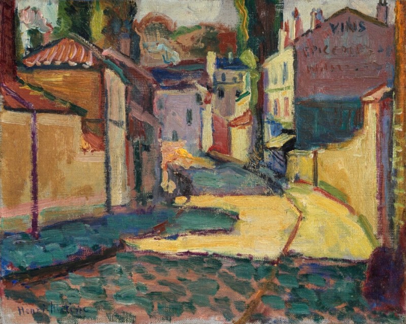 Street In Arcueil, 1899 | Matisse