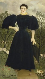 Portrait of Madame M., 1896 by Henri Rousseau | Painting Reproduction