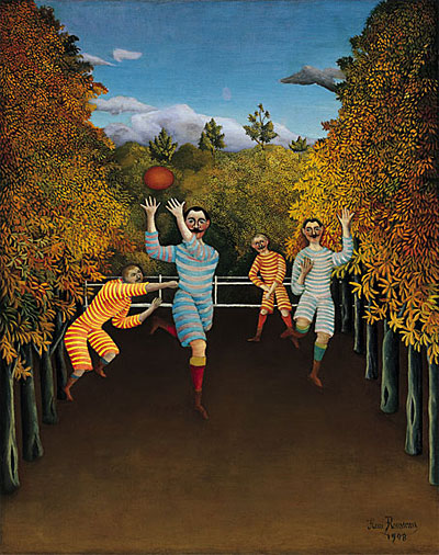 The Football Players, 1908 | Henri Rousseau | Painting Reproduction