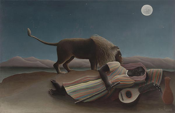The Sleeping Gypsy, 1897 | Henri Rousseau | Painting Reproduction