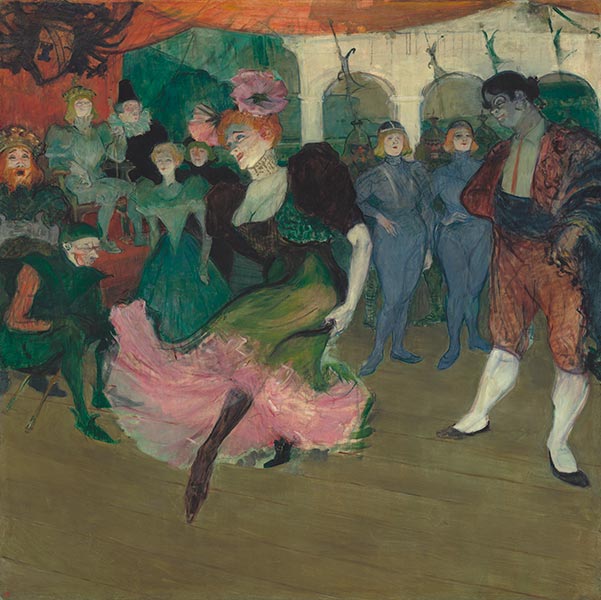 Marcelle Lender tanzt den Bolero in Chilpéric, c.1895/96 | Toulouse-Lautrec | Gemälde Reproduktion