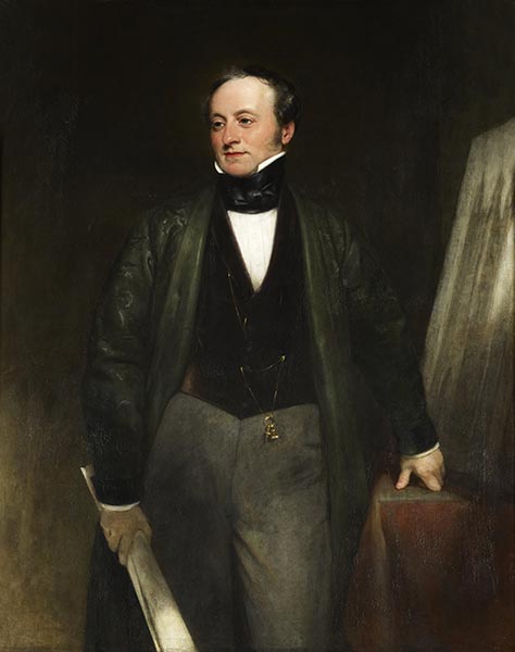 Sir Charles Barry, Undated | Henry William Pickersgill | Gemälde Reproduktion