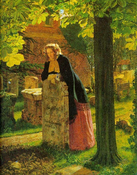 The Doubt: Can these dry bones live, 1855 by Henry Alexander Bowler | Painting Reproduction