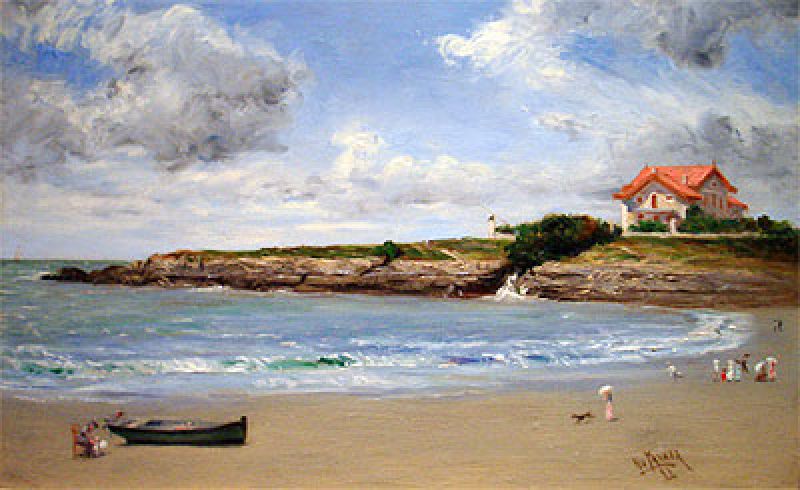 Seascape in France, 1893 by Henry Ossawa Tanner | Painting Reproduction