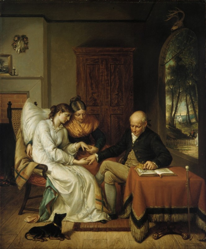 The Pride of the Village, c.1858/59 | Henry Peters Gray