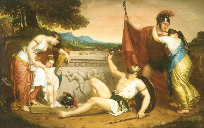 Die Löhne des Krieges, 1848 | Henry Peters Gray