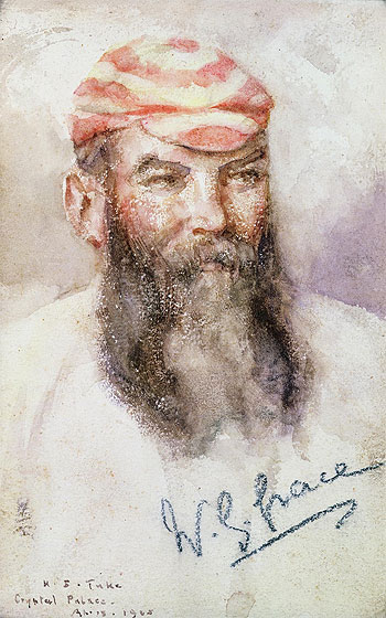 W. G. Grace, 1905 | Tuke | Gemälde Reproduktion