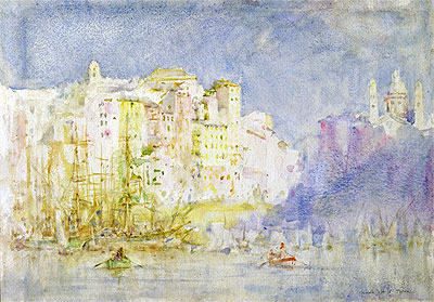 Genoa, 1912 by Tuke | Painting Reproduction