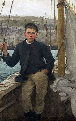 Our Jack, 1886 | Tuke | Painting Reproduction