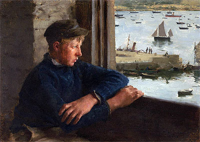 The Look Out | Tuke | Painting Reproduction