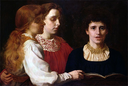 The Misses Santley | Tuke | Painting Reproduction