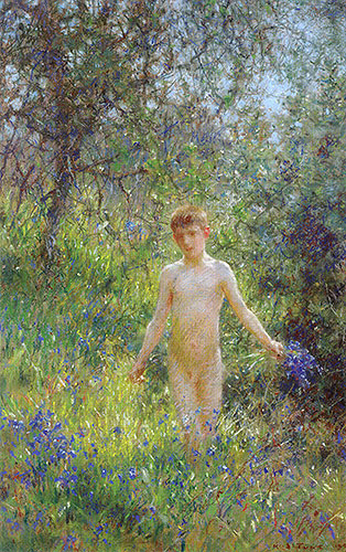 Bluebells | Tuke | Painting Reproduction