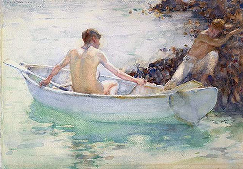 Embarkation | Tuke | Painting Reproduction