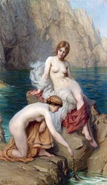 By Summer Seas, 1912 by Herbert James Draper | Painting Reproduction