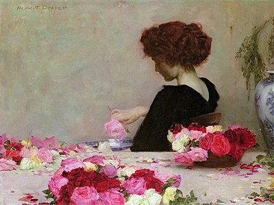 Pot Pourri, 1897 by Herbert James Draper | Painting Reproduction