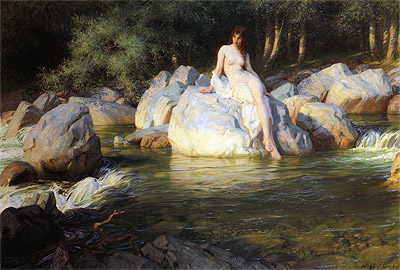 The Kelpie, 1913 | Herbert James Draper | Gemälde Reproduktion