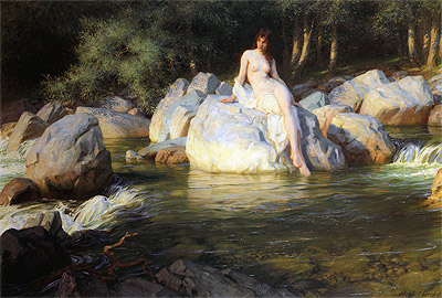The Kelpie | Herbert James Draper | Painting Reproduction