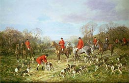 The Meet, undated by Heywood Hardy | Painting Reproduction