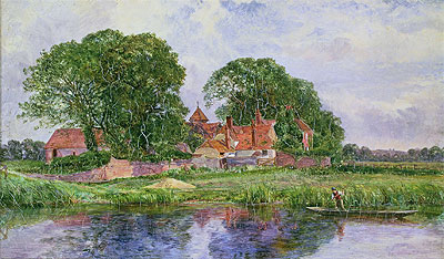 The Old Manor House, undated | Heywood Hardy | Painting Reproduction